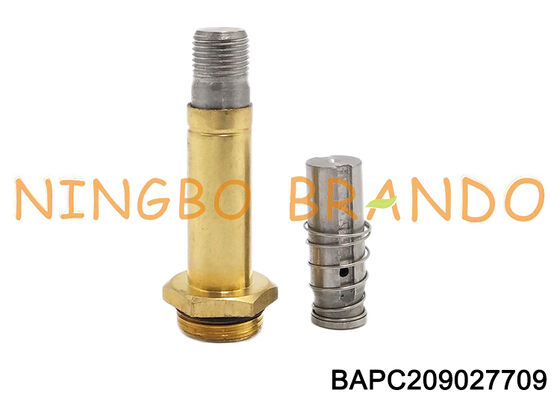 S9 2/2 Way NC Thread ทองเหลืองโซลินอยด์วาล์ว Armature Plunger Core Tube