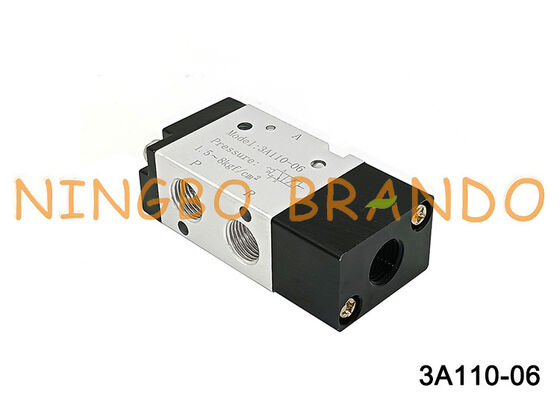 AIRTAC Typepneumatic control valve 3A110-06 1/8'' 3 Way Air Pilot Valve