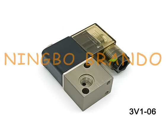 โซลินอยด์วาล์ว 3V1 Series 3/2 ทาง Airtac Type 3V1-06 โซลินอยด์วาล์วลม