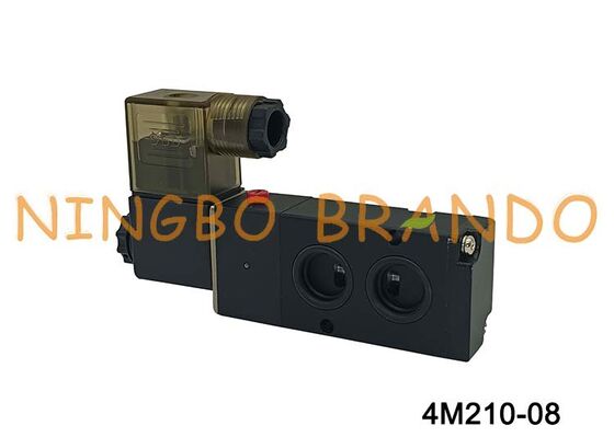 Airtac ประเภท 4M210-08 NAMUR โซลินอยด์วาล์ว 4M21008A 5/2 ทาง 4M Series