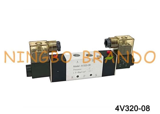 AIRTAC Type Solenoid Valves Air Valves 4V320-08 AC220V 110V DC12V 24V