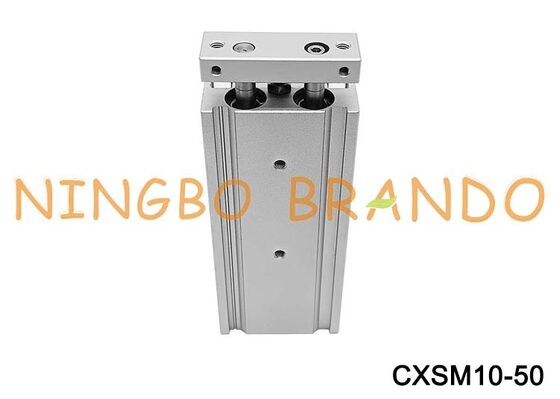 SMC ประเภท CXSM10-50 เพลาคู่กระบอก 10 มม.เจาะ 50 มม