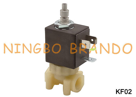 1/8'' 3 Way NC Food Grade Safe Coffee Espresso Maker Plastic Solenoid Valve KF02