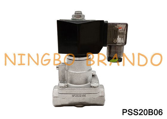 2 Way NC Stainless Steel SS304 Steam Solenoid Valve 3/8 Inch 24V 110V 220V