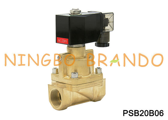 3/4'' Inch Brass High Pressure Electric Steam Solenoid Valve Normally Closed