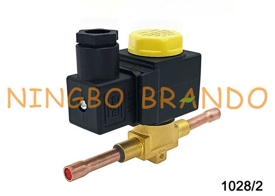 Castel Type 1028/2 Refrigeration Solenoid Valve for Air Conditioning Freezer ODS