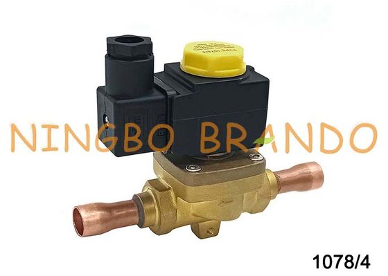 Castel Type Solenoid Valve 1/2'' Solder 1078/4 1078/4A6 1078/4A7 24V 110V 220V
