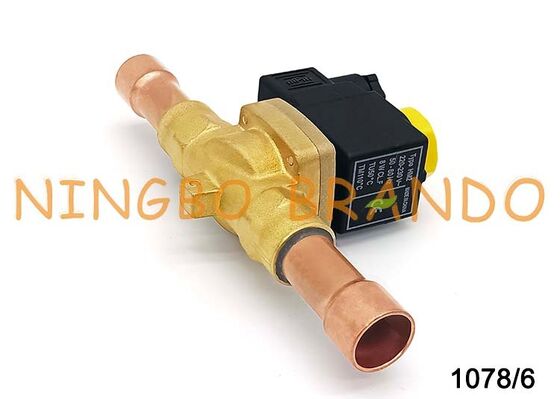 Castel Type 1078/6A6 Refrigeration Solenoid Valve 3/4'' Inch 24V 110V 220V