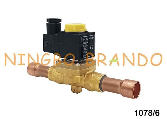 Castel Type 1078/6A6 Refrigeration Solenoid Valve 3/4'' Inch 24V 110V 220V