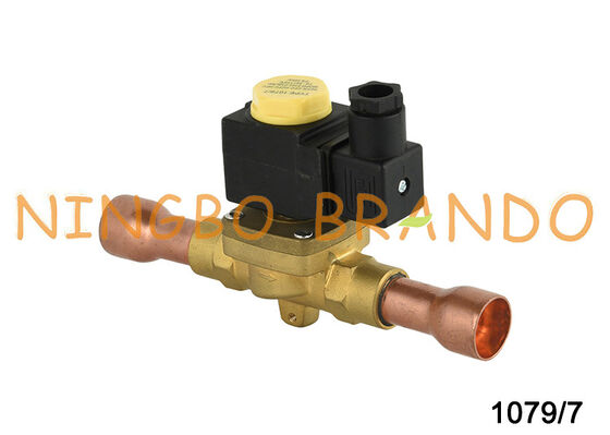 Refrigeration Solenoid Valve Castel Type 1079/7 Solder 7/8'' Inch