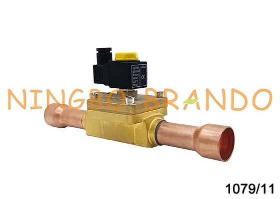 Castel Type 1079/11 1-3/8'' Air Conditioning Freezer Solenoid Valve Normally Closed