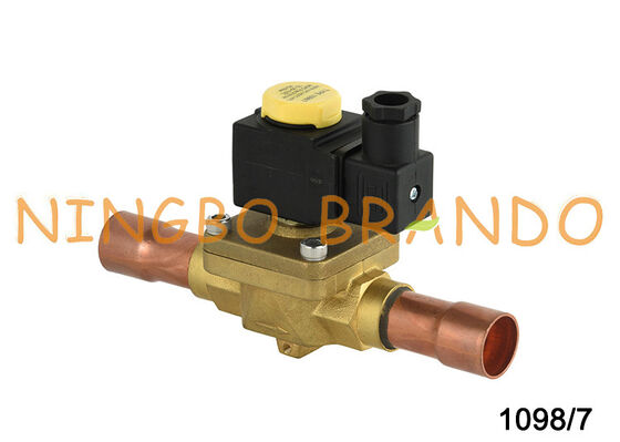 1098/7 Castel Type Normally Closed Solenoid Valve 7/8'' Solder 1098/7A7