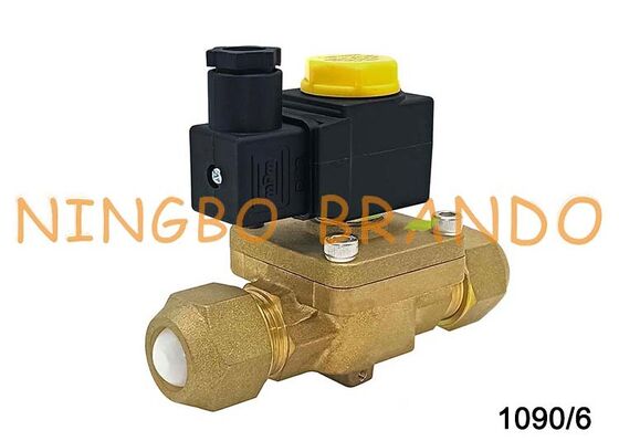 โซลินอยด์วาล์วทำความเย็น Castel Type 1090/6 Flare 3/4 '' SAE
