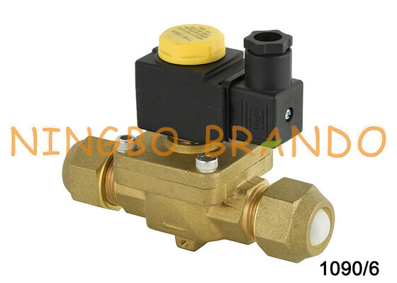 โซลินอยด์วาล์วทำความเย็น Castel Type 1090/6 Flare 3/4 '' SAE