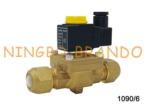 โซลินอยด์วาล์วทำความเย็น Castel Type 1090/6 Flare 3/4 '' SAE