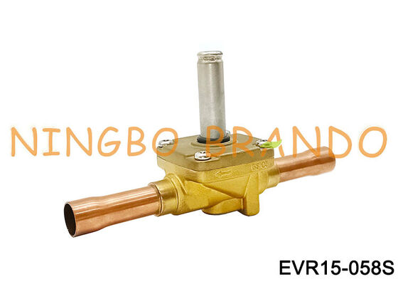 EVR 15 5/8 '' บัดกรี Danfoss ประเภทโซลินอยด์วาล์ว 032F1228 032L1228