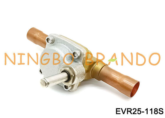 Danfoss ประเภท 032L2201 โซลินอยด์วาล์ว EVR 25 บัดกรี ODF 1 1/8 นิ้ว