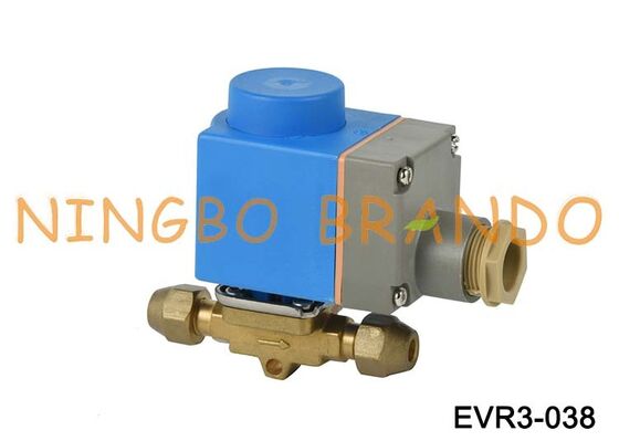 โซลินอยด์วาล์ว Danfoss ประเภท EVR 3 NC บาน 3/8'' SAE 032F8116