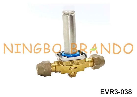 โซลินอยด์วาล์ว Danfoss ประเภท EVR 3 NC บาน 3/8'' SAE 032F8116