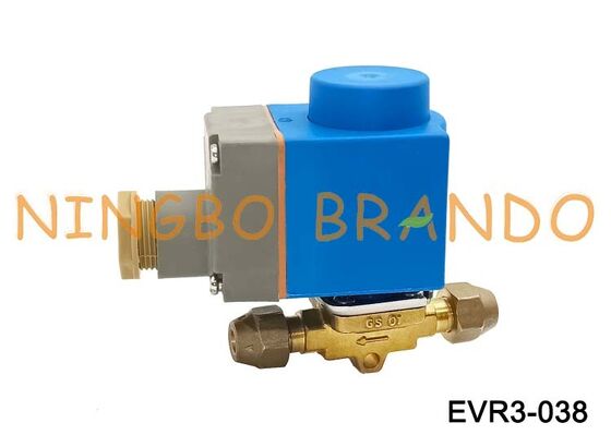 โซลินอยด์วาล์ว Danfoss ประเภท EVR 3 NC บาน 3/8'' SAE 032F8116