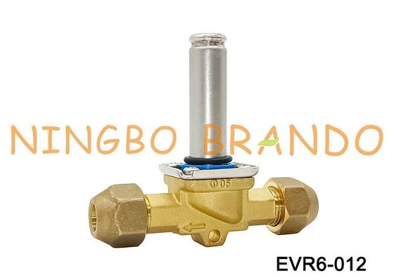 โซลินอยด์วาล์ว Danfoss Type EVR 6 NC แฟลร์ 1/2'' SAE 220VAC