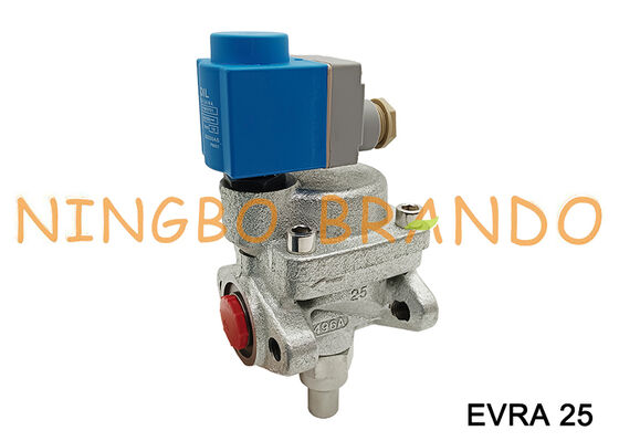 โซลินอยด์วาล์ว Danfoss ประเภท EVRA 25 032F6225 วาล์วทำความเย็นแอมโมเนีย