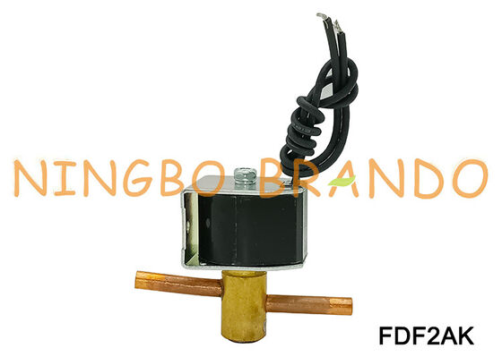 SANHUA ประเภท FDF2AK01 โซลินอยด์วาล์วเปิดตามปกติ 24V 110V 220V