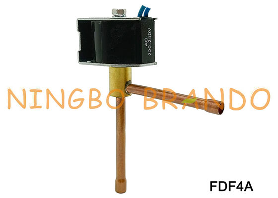 FDF4A Sanhua ประเภทเครื่องทำความเย็นโซลินอยด์วาล์ว 24V 110V 120V 220V 240V