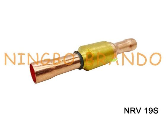Danfoss ประเภท NRV เครื่องทำความเย็นวาล์วตรวจสอบสำหรับเครื่องปรับอากาศ 1/4 ''3/8'' 1/2 ''5/8'' 3/4 ''7/8''