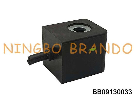 9mm Hole Diameter CNOMO Type Pneumatic Solenoid Valve Coil With Cable Wire 13VA 10W