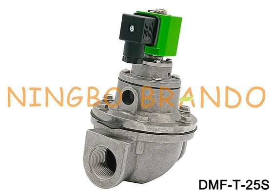 วาล์วพัลส์แม่เหล็กไฟฟ้า DMF-T-25 25S 1 นิ้ววาล์วตรงผ่าน
