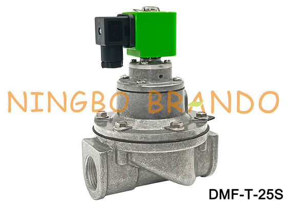 วาล์วพัลส์แม่เหล็กไฟฟ้า DMF-T-25 25S 1 นิ้ววาล์วตรงผ่าน