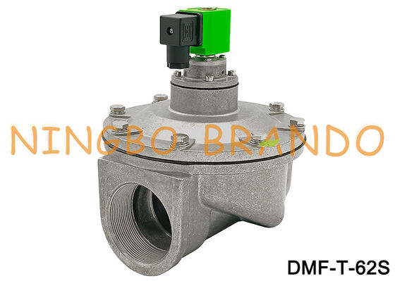 วาล์วพัลส์แม่เหล็กไฟฟ้า DMF-T-62S 2-1/2 นิ้วโซลินอยด์วาล์ว 24V 220V