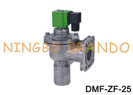 วาล์วเจ็ทพัลส์หน้าแปลน DMF-ZF-25 1 '' วาล์วไดอะแฟรมไฟฟ้า