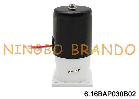 1/4 Inch Anti Corrosion PTFE Acid Resistant Solenoid Valve NC 24V 110V 220V