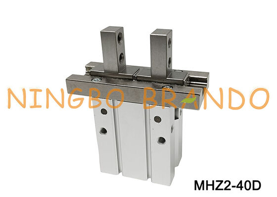 SMC Type MHZ2-40D Pneumatic Air Gripper 40mm Bore 2-Finger Parallel Gripper