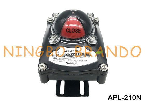 กล่องลิมิตสวิตช์ APL-210N สำหรับการตรวจสอบตำแหน่งวาล์วนิวแมติก