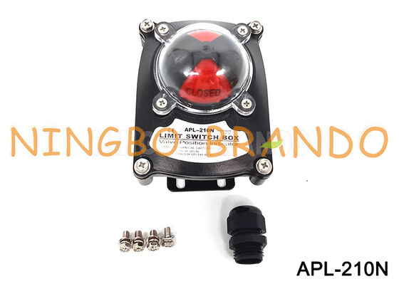 กล่องลิมิตสวิตช์ APL-210N สำหรับการตรวจสอบตำแหน่งวาล์วนิวแมติก