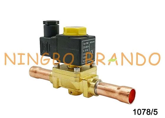 Castel Type 1078/5 Solenoid Valve 5/8-inch ODS Refrigeration