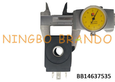 พาร์คเกอร์ประเภท 491514B2 24/60 13W โคลล์โซเลโนอิดปนูเมติก ประเภท F เลขส่วน 439511 เครื่องเชื่อมต่อสําหรับ DIN43650A