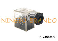 DIN 43650 Type B DIN43650B MPM ขั้วต่อโซลินอยด์คอยล์ AC / DC
