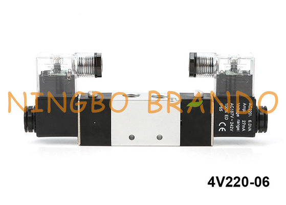 4V220-06 Airtac ประเภทนิวเมติกโซลินอยด์วาล์ว 4V220-06-DC24V 24V DC
