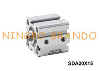 Airtac Type Compact Pneumatic Cylinder SDA20X15 20mm Bore 15mm Stroke