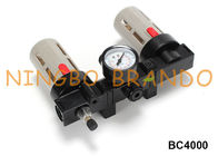 BC4000 Airtac Type FRL Filter Regulator Lubricator สำหรับอัดอากาศ