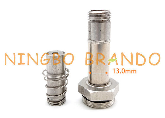 วาล์วโซลินอยด์ควบคุมของไหล 3 ทาง NC Armature Stem Plunger Tube