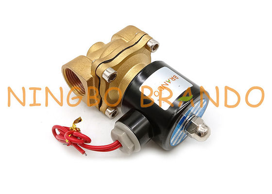 UW-20 2W200-20 3/4 '' โซลินอยด์วาล์วกึ่งไดอะแฟรมปิดตามปกติ