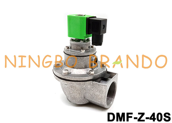 DMF-Z-40S 1.5 '' เกลียวพัลส์เจ็ทวาล์ว 12VDC 24VDC 110VAC 220VAC