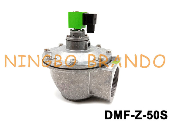 DMF-Z-50S วาล์วไดอะแฟรมมุมขวา 2 นิ้วสำหรับ AC220V DC24V