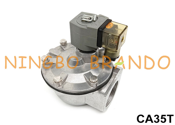 CA35T 1-1/2 '' ชีพจรเจ็ทโซลินอยด์วาล์วสำหรับถุงกรอง 24Volt 220Volt