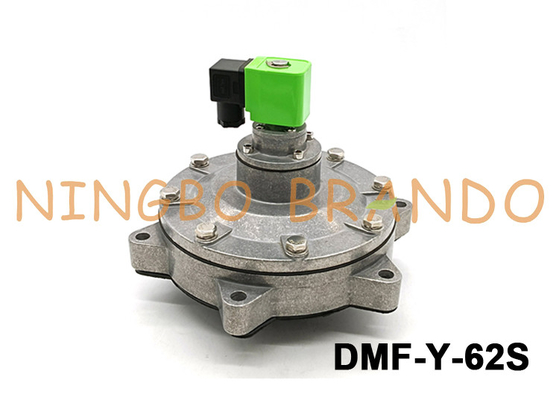 BFEC DMF-Y-62S 2 1/2 &quot;โซลินอยด์ไดอะแฟรมพัลส์เจ็ทวาล์วจมอยู่ใต้น้ำสำหรับ Baghouse